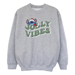 Disney - Sweat JOLLY CHILLING VIBES - Fille (Gris chiné)