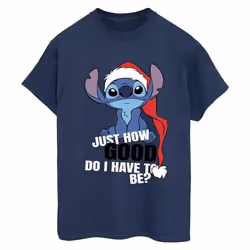 Disney - T-shirt JUST HOW GOOD - Femme (Bleu marine)