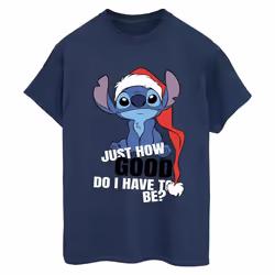 Disney - T-shirt JUST HOW GOOD - Femme (Bleu marine)