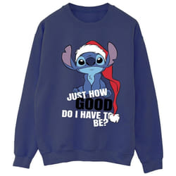 Disney - Sweat JUST HOW GOOD - Femme (Bleu marine)