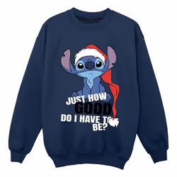 Disney - Sweat JUST HOW GOOD - Garçon (Bleu marine)