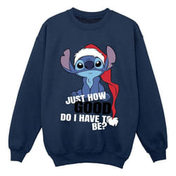 Disney - Sweat JUST HOW GOOD - Garçon (Bleu marine)