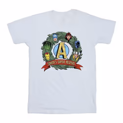 Marvel - T-shirt SANTA'S SUPER HELPERS - Homme (Blanc)