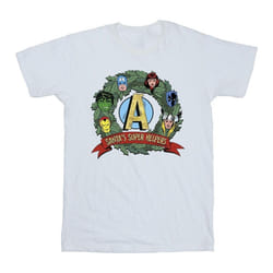 Marvel - T-shirt SANTA'S SUPER HELPERS - Homme (Blanc)