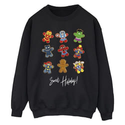 Marvel - Sweat GINGERBREAD AVENGERS - Homme (Noir)