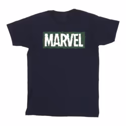 Marvel - T-shirt - Homme (Bleu marine)