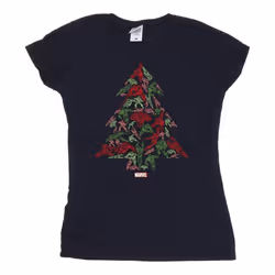 Marvel - T-shirt AVENGERS - Femme (Bleu marine)
