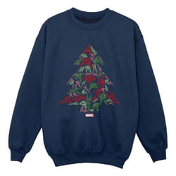Marvel - Sweat AVENGERS - Garçon (Bleu marine)