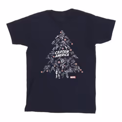 Marvel - T-shirt - Homme (Bleu marine)