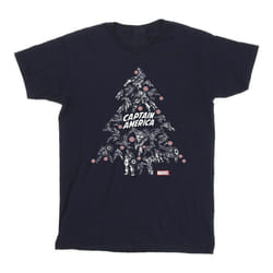 Marvel - T-shirt - Homme (Bleu marine)