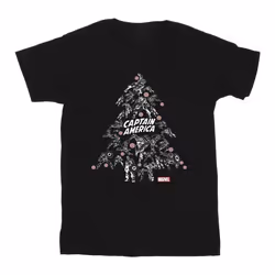 Marvel - T-shirt - Garçon (Noir)