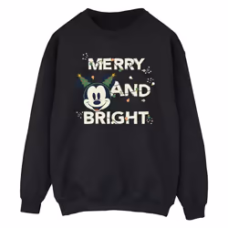 Disney - Sweat MERRY & BRIGHT - Homme (Noir)