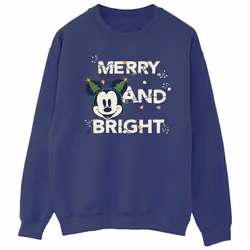 Disney - Sweat MERRY & BRIGHT - Homme (Bleu marine)