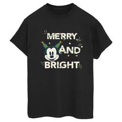 Disney - T-shirt MERRY & BRIGHT - Femme (Noir)