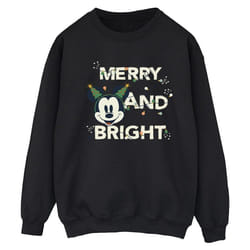 Disney - Sweat MERRY & BRIGHT - Femme (Noir)