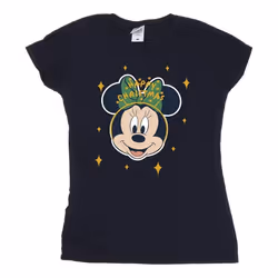 Disney - T-shirt - Femme (Bleu marine)