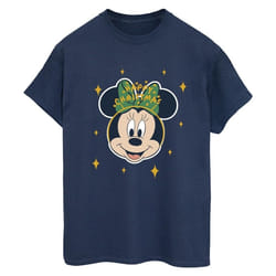 Disney - T-shirt - Femme (Bleu marine)
