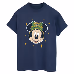 Disney - T-shirt - Femme (Bleu marine)