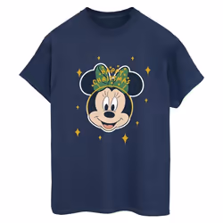 Disney - T-shirt - Femme (Bleu marine)
