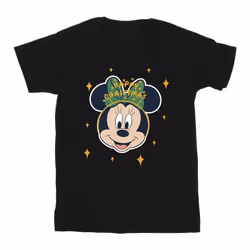 Disney - T-shirt - Fille (Noir)