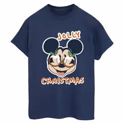 Disney - T-shirt - Femme (Bleu marine)