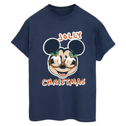 Disney - T-shirt - Femme (Bleu marine)