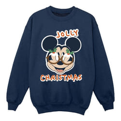 Disney - Sweat - Fille (Bleu marine)