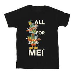 Disney - T-shirt PRESENTS ALL FOR ME - Homme (Noir)