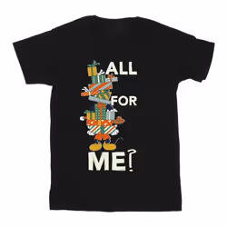 Disney - T-shirt PRESENTS ALL FOR ME - Homme (Noir)