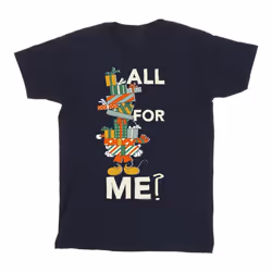 Disney - T-shirt PRESENTS ALL FOR ME - Homme (Bleu marine)