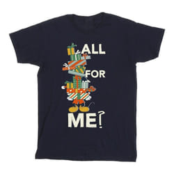 Disney - T-shirt PRESENTS ALL FOR ME - Homme (Bleu marine)