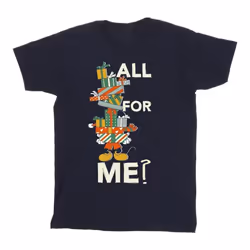 Disney - T-shirt PRESENTS ALL FOR ME - Homme (Bleu marine)