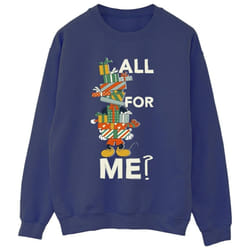 Disney - Sweat PRESENTS ALL FOR ME - Femme (Bleu marine)