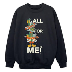 Disney - Sweat PRESENTS ALL FOR ME - Garçon (Noir)