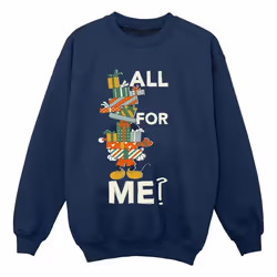 Disney - Sweat PRESENTS ALL FOR ME - Garçon (Bleu marine)