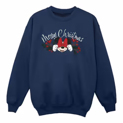 Disney - Sweat - Fille (Bleu marine)