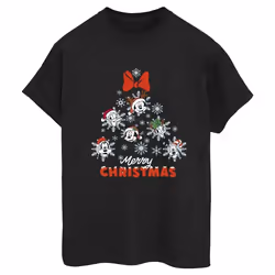 Disney - T-shirt MICKEY MOUSE AND FRIENDS - Femme (Noir)