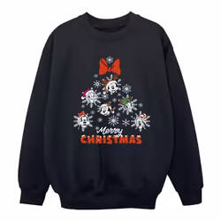 Disney - Sweat MICKEY MOUSE AND FRIENDS - Fille (Noir)