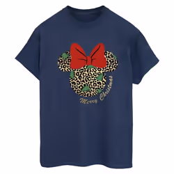 Disney - T-shirt - Femme (Bleu marine)