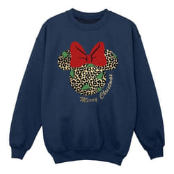 Disney - Sweat - Fille (Bleu marine)