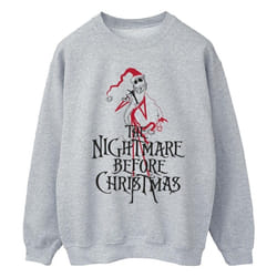 Disney - Sweat THE NIGHTMARE BEFORE CHRISTMAS - Homme (Gris chiné)