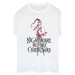 Disney - T-shirt THE NIGHTMARE BEFORE CHRISTMAS - Femme (Blanc)