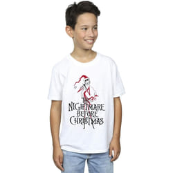 Disney - T-shirt THE NIGHTMARE BEFORE CHRISTMAS - Garçon (Blanc)