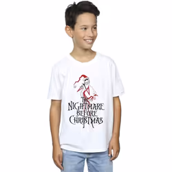 Disney - T-shirt THE NIGHTMARE BEFORE CHRISTMAS - Garçon (Blanc)
