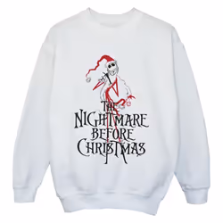 Disney - Sweat THE NIGHTMARE BEFORE CHRISTMAS - Garçon (Blanc)