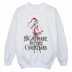 Disney - Sweat THE NIGHTMARE BEFORE CHRISTMAS - Garçon (Blanc)