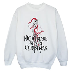 Disney - Sweat THE NIGHTMARE BEFORE CHRISTMAS - Garçon (Blanc)