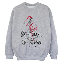 Disney - Sweat THE NIGHTMARE BEFORE CHRISTMAS - Garçon (Gris chiné)