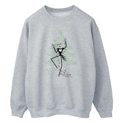 Disney - Sweat THE NIGHTMARE BEFORE CHRISTMAS - Homme (Gris chiné)