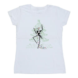 Disney - T-shirt THE NIGHTMARE BEFORE CHRISTMAS - Femme (Blanc)